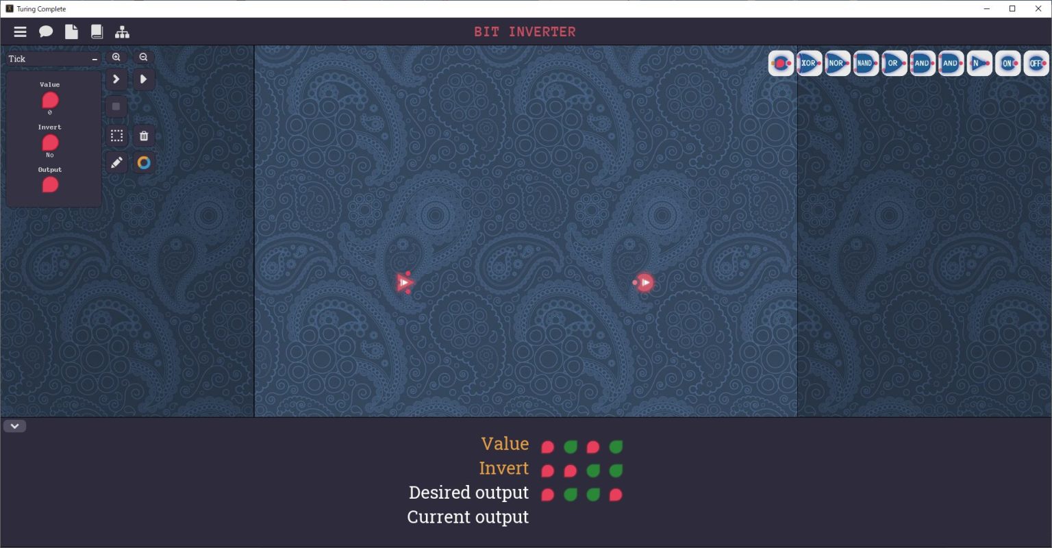 Bit Inverter【Turing Complete編】 Security Akademeia【セキュリティアカデメイア】
